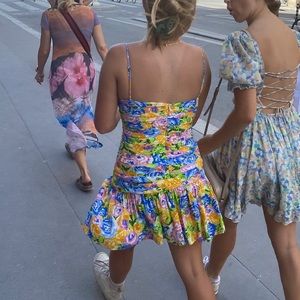 Zara floral dress